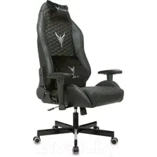 геймерское кресло Бюрократ Knight Neon, черный
