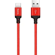 Кабель Hoco X14 USB Type-C (2 м, красный)