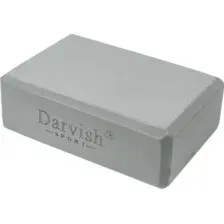 Блок для йоги Darvish Эва / DV-S-383-4 (серый)