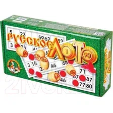 Лото Десятое королевство Русское лото / 00037 (зеленый)