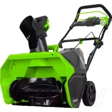 Снегоуборщик аккумуляторный Greenworks GD40SB 40V / 2600607 (с АКБ 4Ач и ЗУ)