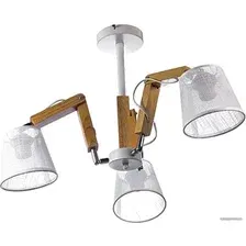 Припотолочная люстра Aitin Pro K133/2 белый/хром