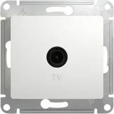 Розетка телевизионная Schneider Electric Glossa GSL000191 (белый)