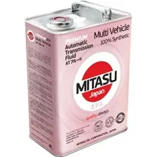 Трансмиссионное масло Mitasu MJ-328 PREMIUM MULTI VEHICLE ATF 100% Synthetic 4л
