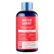 Ополаскиватель для полости рта Waterdent "Хлоргексидин" со вкусом мяты, 500 мл.