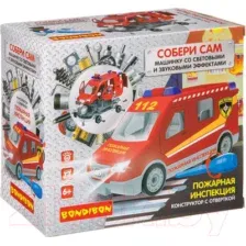 Конструктор Bondibon Собирай и играй. Пожарная инспекция / ВВ4155