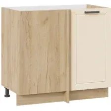Шкаф напольный Трия Лорас 1Н9У (дуб крафт золотой/холст брюле)