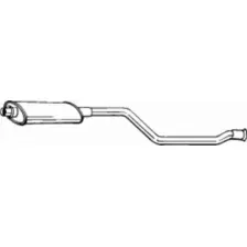 глушитель средняя часть! Citroen Xsara 1.4/1.6i/1.8i 99-00 281-545 BOSAL