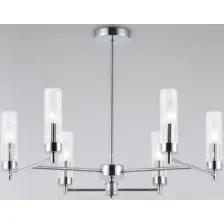 Люстра Ambrella LH55151/6 CH/CL (хром/прозрачный)