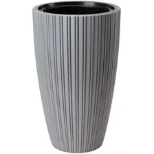 Кашпо Form-Plastic Mika Slim FP-5105-040 (платина)
