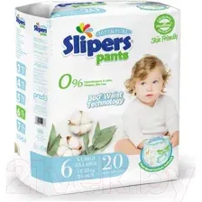 Трусики-подгузники Slipers 2Х-большой Pants2X (20 шт)