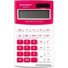 Бухгалтерский калькулятор Darvish DV-2716-12R (белый/красный)