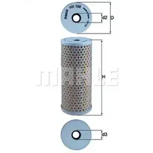 Фильтр масляный KNECHT HX108