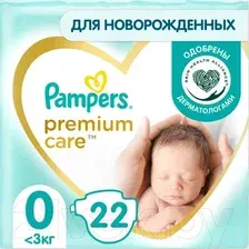 Подгузники Pampers Premium Care 1 Newborn (22 шт)