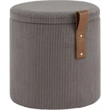 Пуфик Stool Group Руни XS с ящиком 24A2064CG-S-18 (вельвет темно-серый)