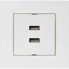 Розетка USB Mutlusan Rita 2220 449 0101 (белый)