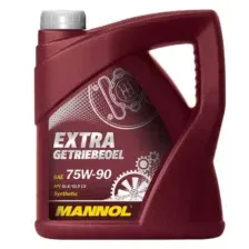 Трансмиссионное масло MANNOL 95981 75W-90 синтетическое 4 л