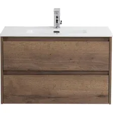 Тумба с умывальником BelBagno KRAFT39-800/390-2C-SO-RT + BB800/390ETL
