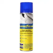 ОЧИСТИТЕЛЬ ОБИВКИ, КОВРОВ И ВЕЛЮРА, АЭРОЗОЛЬ 650 МЛ GY000711 GOODYEAR