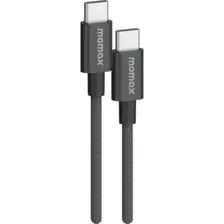 Кабель Momax Elite DC30D USB-C/USB-C, black, 1.5 м