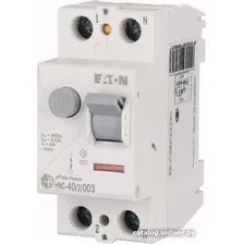 УЗО HNC-40/2/003, 2P, 40A, 6kA, 30mA, тип AC, 2M