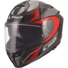 Мотошлем LS2 FF817 Challenger II Viper (XL, серый/красный)