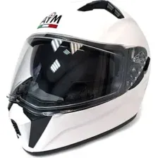 Мотошлем AiM JK320 / 320-007-XXL (XXL, белый глянец)