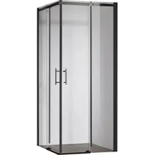 Душевой уголок Veconi 90x90 RV50B-9090-01-C8 (стекло прозрачное/черный)