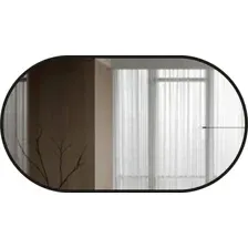 Зеркало Алмаз-Люкс Marado Black 9050s-6 (90x50см, с подсветкой и сенсорной кнопкой)