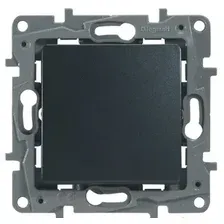 Выключатель Legrand Etika 672601 (антрацит)