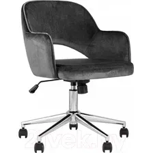 Офисное кресло Stool Group Кларк велюр (серый)