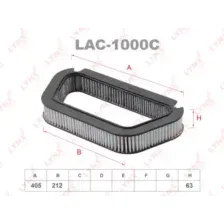 Салонный фильтр LYNXAUTO LAC-1000C AUDI A8 02-10