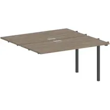 Стол Norden Приставка 120x123.8x75 SG.211.OD.44.AN (антрацит/дуб темный)
