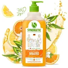 Synergetic Мыло жидкое для мытья рук и тела Фруктовый микс 500 мл
