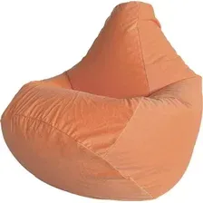 Кресло-мешок Flagman Мега XXXL Г3.5-424 (Parma 1022 Carrot)