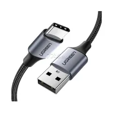 UGREEN US288-60128 (TYPE-C, 3A, 2 М, ЧЕРНЫЙ)