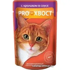 Пресервы Proхвост с кроликом в соусе 0.085 кг