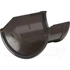 Угол желоба Технониколь ТН D125/82 135 градусов (темно-коричневый)