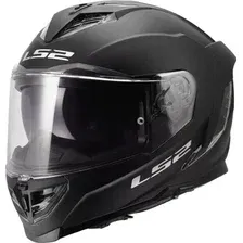 Мотошлем LS2 FF818 Storm III Solid (XL, черный матовый)