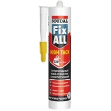 Клей-герметик гибрид."Soudal" Fix All High Tack белый 290 мл