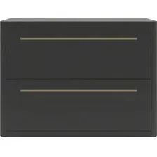 Тумба Shtabe Royal 5202 эко (черный/р.золото)