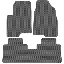 Комплект ковриков для авто Alicosta Chevrolet Captiva I (suv / C140) 2011 - 2015 (серый, ромб)