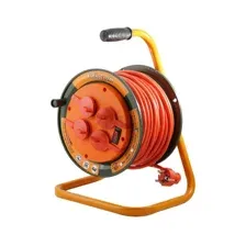 Удлинитель на катушке Glanzen EB-30-008 (30 м, оранжевый)