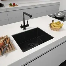 Кухонная мойка ARFEKA ECO AR 550*450 BLACK PVD NANO DECOR