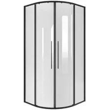Душевой уголок Niagara NG-6826-34BLACK 90x90x195 (черный матовый/прозрачное стекло)