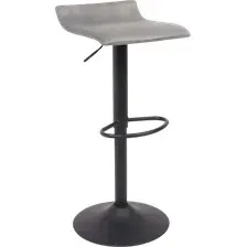 Стул AksHome Slim (серый велюр 8167-54/черный)