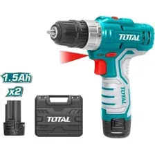 Ударная дрель-шуруповерт Total TIDLI1232 (с 2-мя АКБ, кейс)