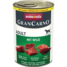Консервированный корм для собак Animonda GranCarno с дичью 400 г