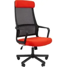 Офисное кресло CHAIRMAN 590 (черный/красный)