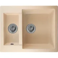 Кухонная мойка Berge BR-6150 (бежевый матовый)